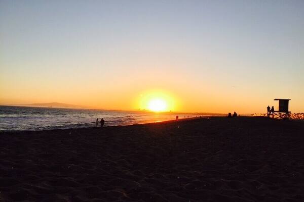Sunset on Sunset Beach Cali....