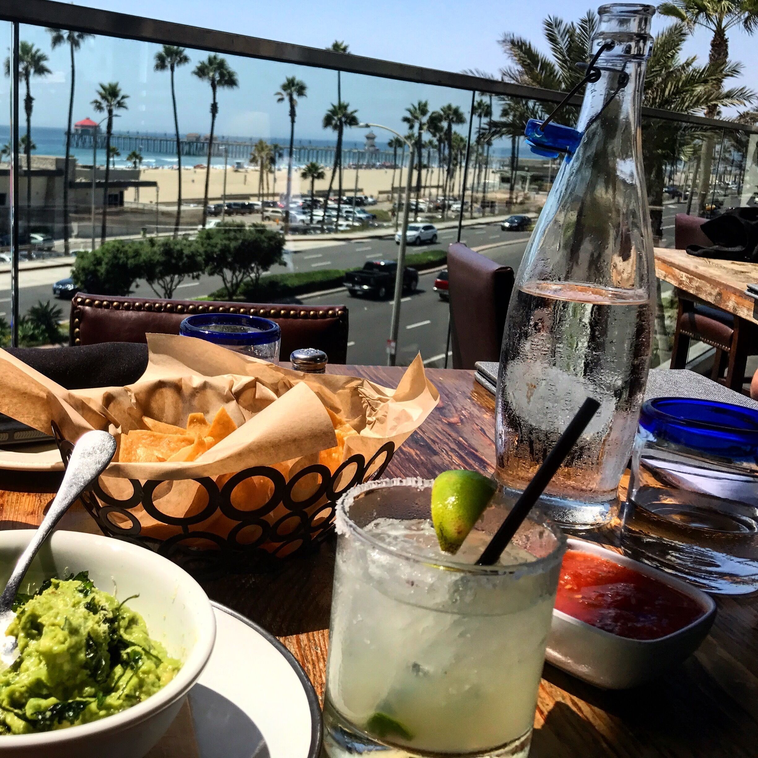 Love the food and view!