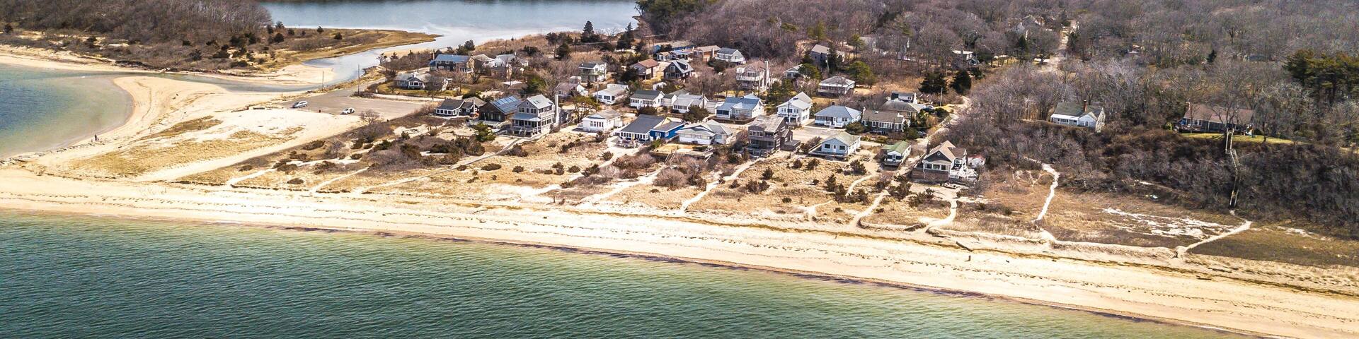 Aerial North Shore Long Island