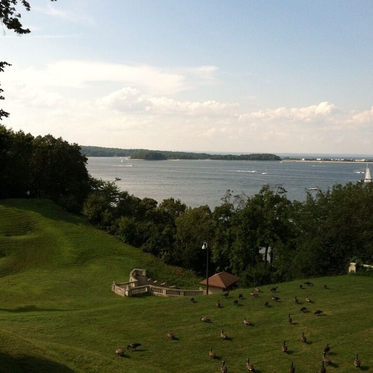 Beautiful view on the water