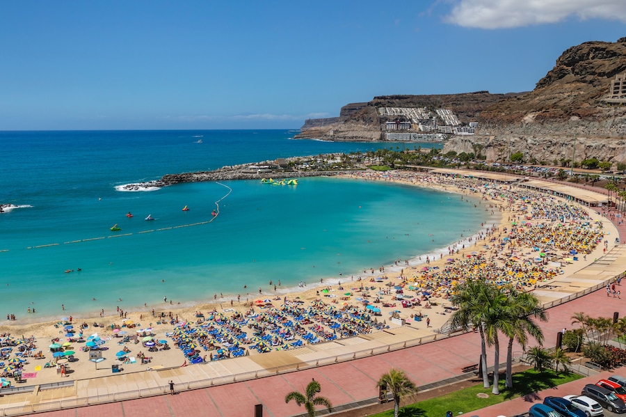 Anfi del Mar, Playa de la Verga, Arguineguin, Gran Canaria, Canary Islands, Spain