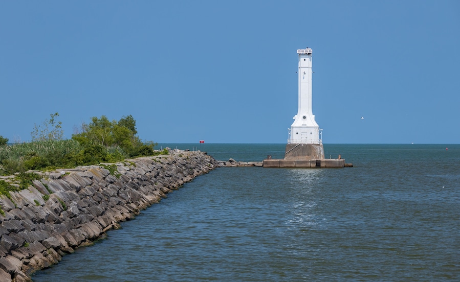 Huron Lighthouse, Ohio, USA