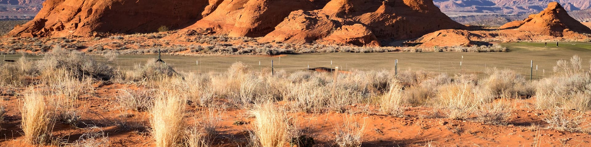 G13ADT Beautiful red sandstone hill near Hurricane, Utah.