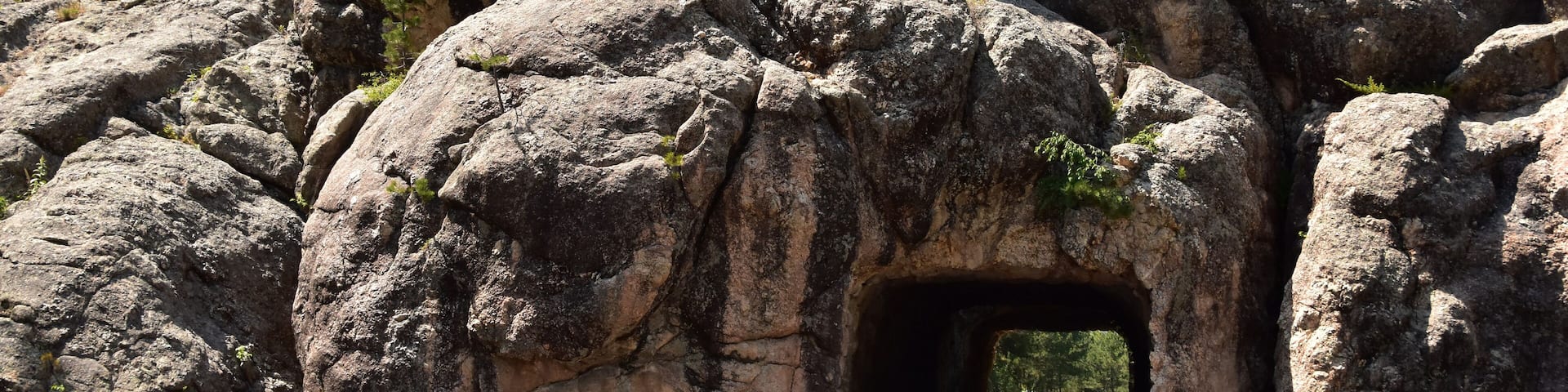 CC Gideon Tunnel a Single Lane Tunnel Through Rocks