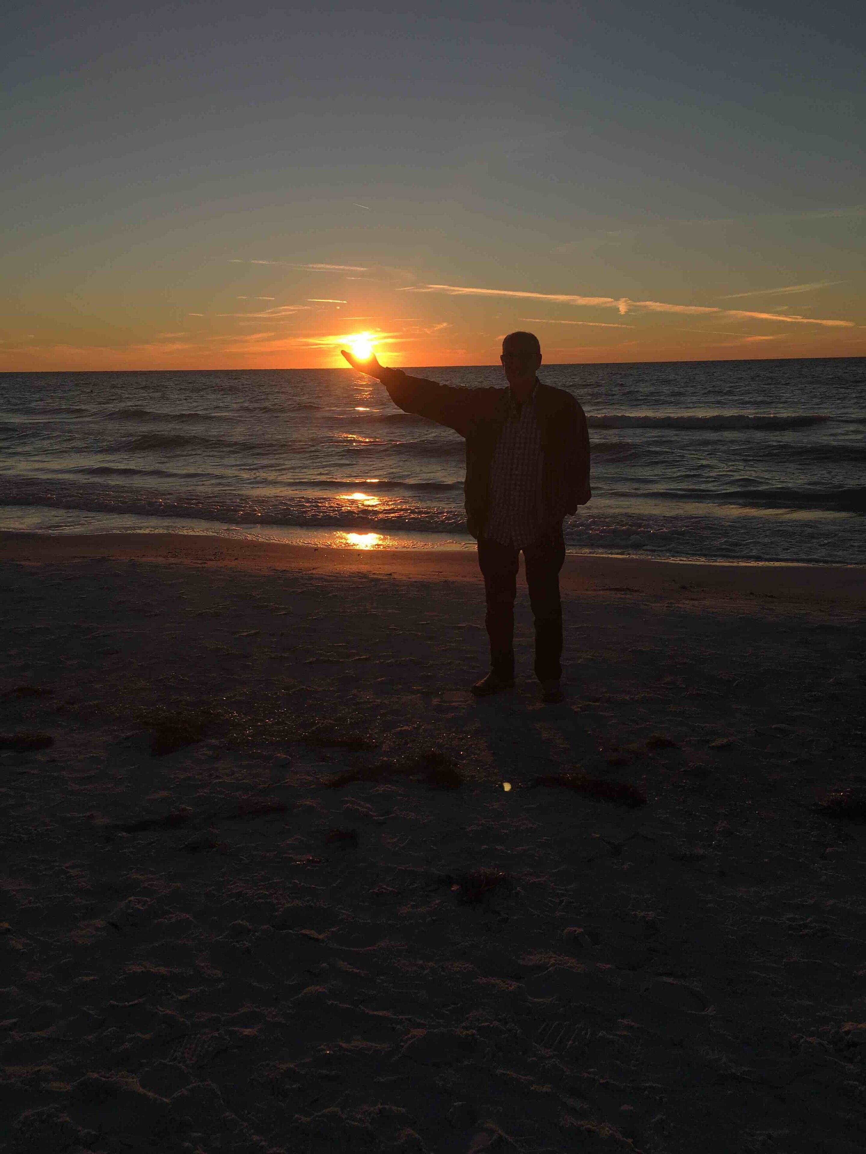 Such a beautiful beach with such wonderful sunsets
