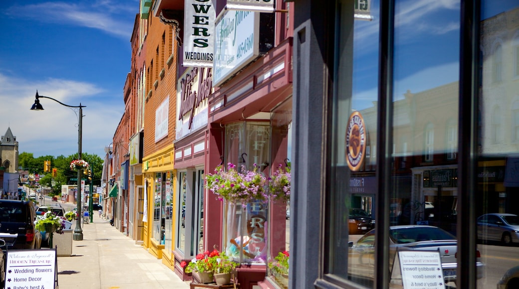 Ingersoll which includes street scenes and a small town or village