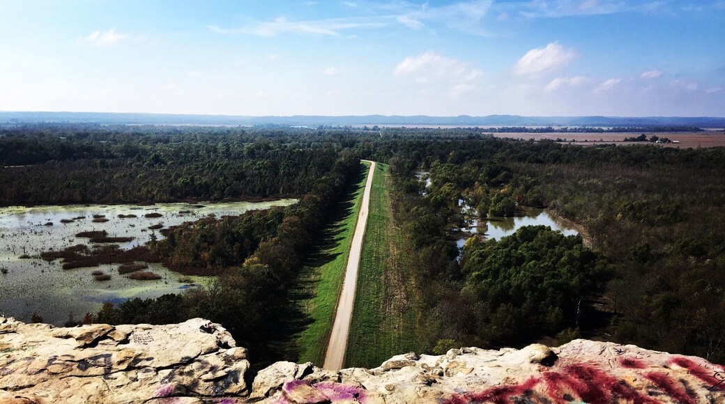 The hike is well worth this view at the top of Inspiration Point.
