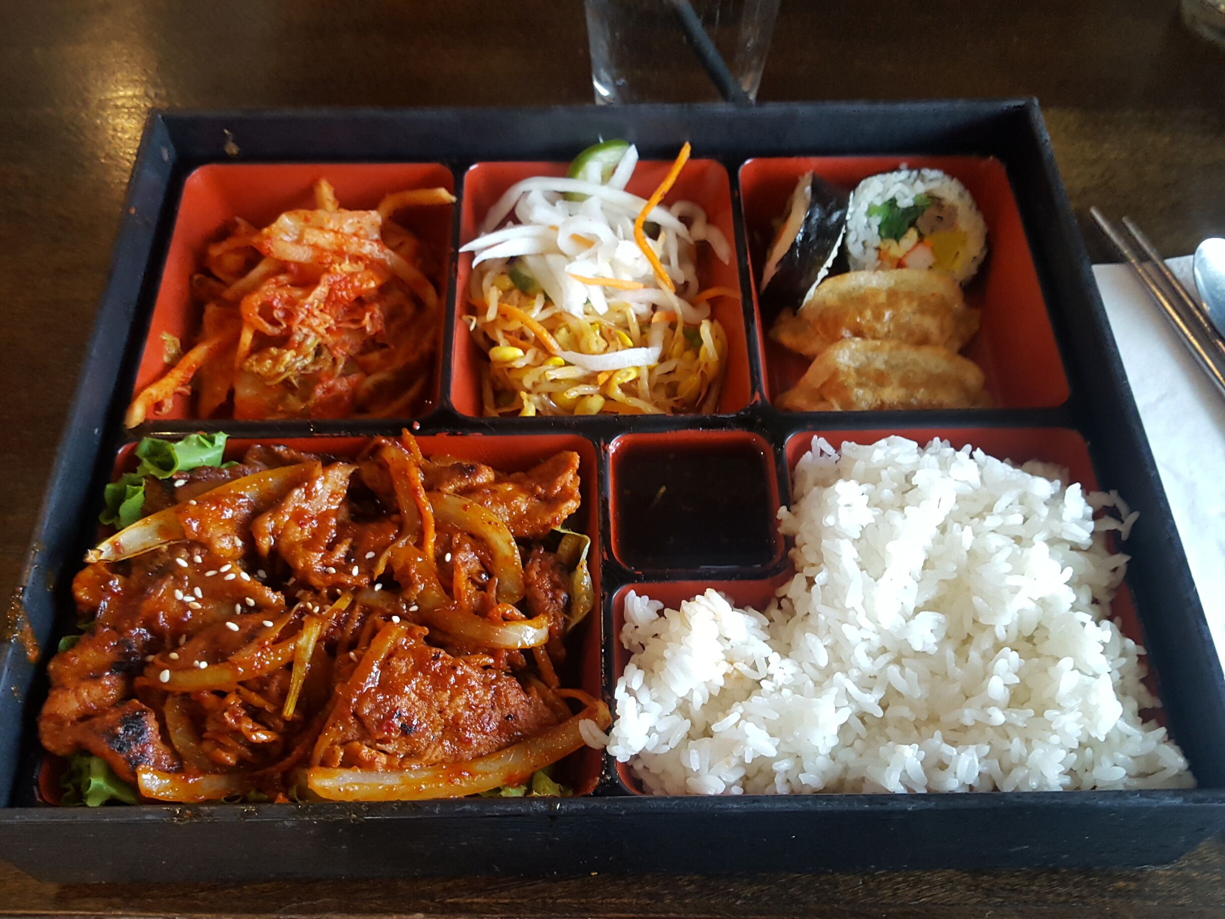 Such a tasty lunch. They even have super reasonable lunch specials! If you are in the area you need to check out the yummy spot.  #foodiefinds