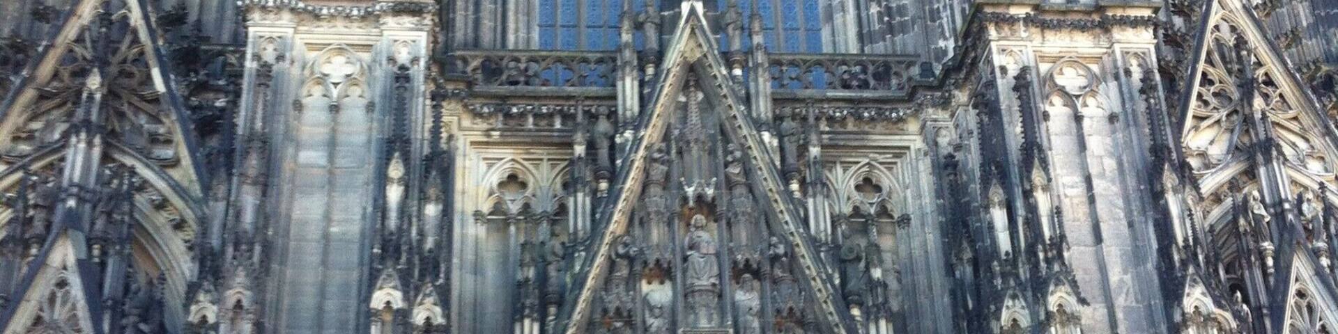 Closer look at the Cathedral's detailed exterior