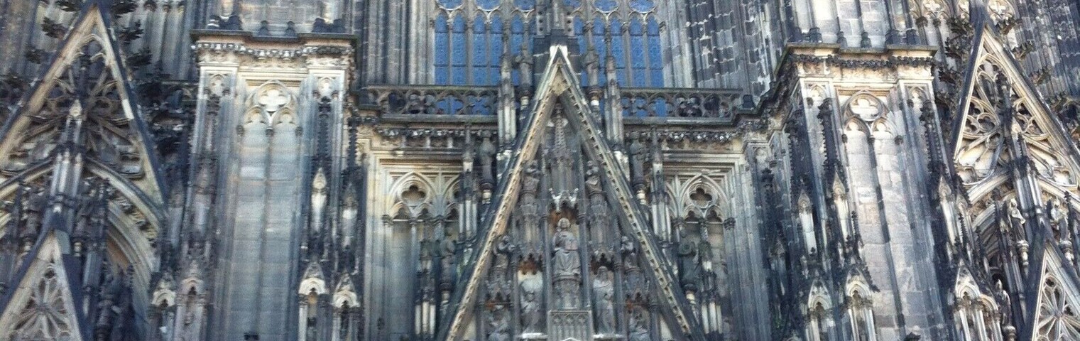 Closer look at the Cathedral's detailed exterior