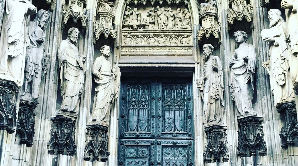 The Köln Dom. Absolutely beautiful architecture inside and out.