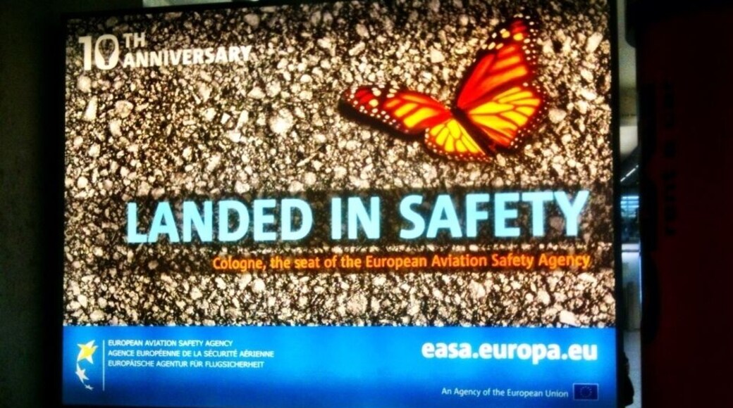 Airport in Cologne, Germany.