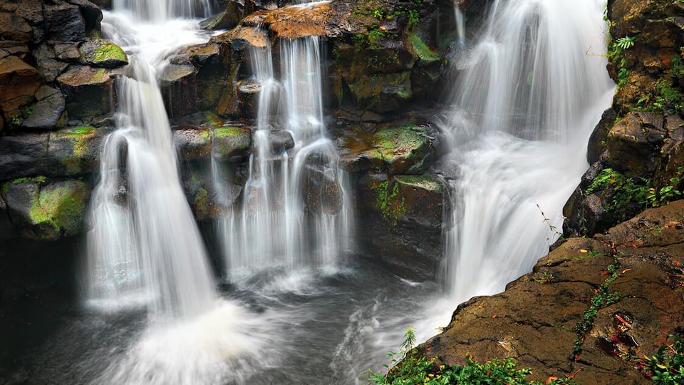For a fine art print visit www.mattandersonphotography.com
Upper Ho’opi’i Falls is a small waterfall along Kapa’a Stream. It’s near the town of Kapa’a on the east side of Kauai. I’ve been to +16 islands, and this has to be the prettiest waterfall I have ever experienced. When I was crossing the top of the falls, I fell, gear and all. Luckily I was able to absorb most the impact of my gear (flat on my back). One foot closer to the edge, and I would have surely slid down the falls to the vicious bottom. Kauai, Hawaii