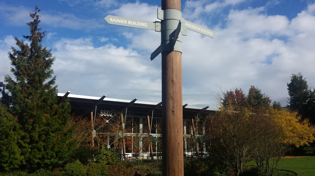 REI HQ is a great campus. The cafe pictured reminds you of being at one of the stores.