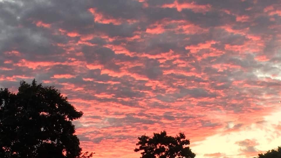 Love clouds and sunsets!