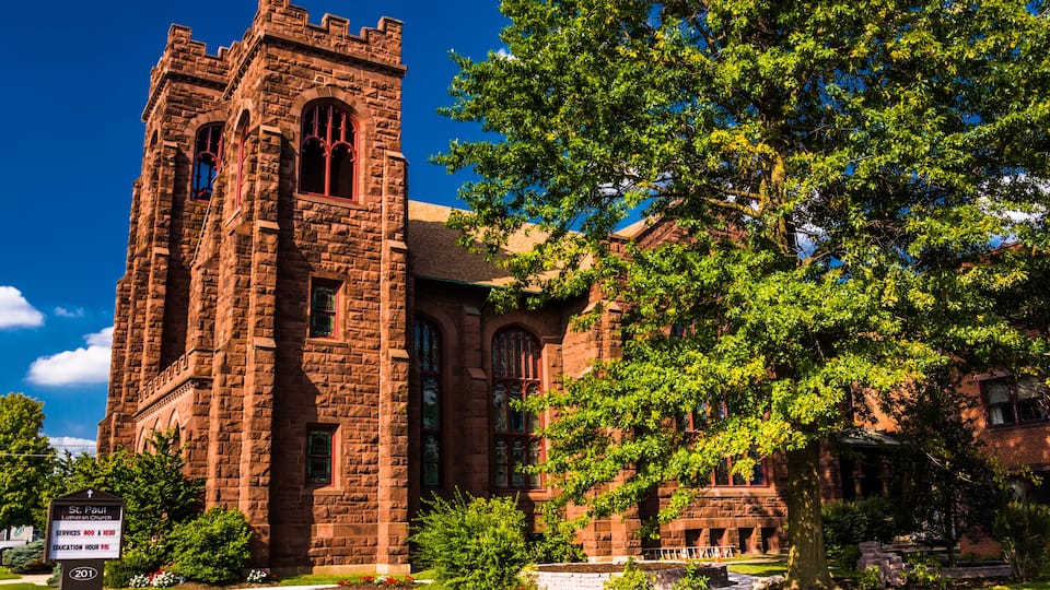 Church in Spring Grove, Pennsylvania.