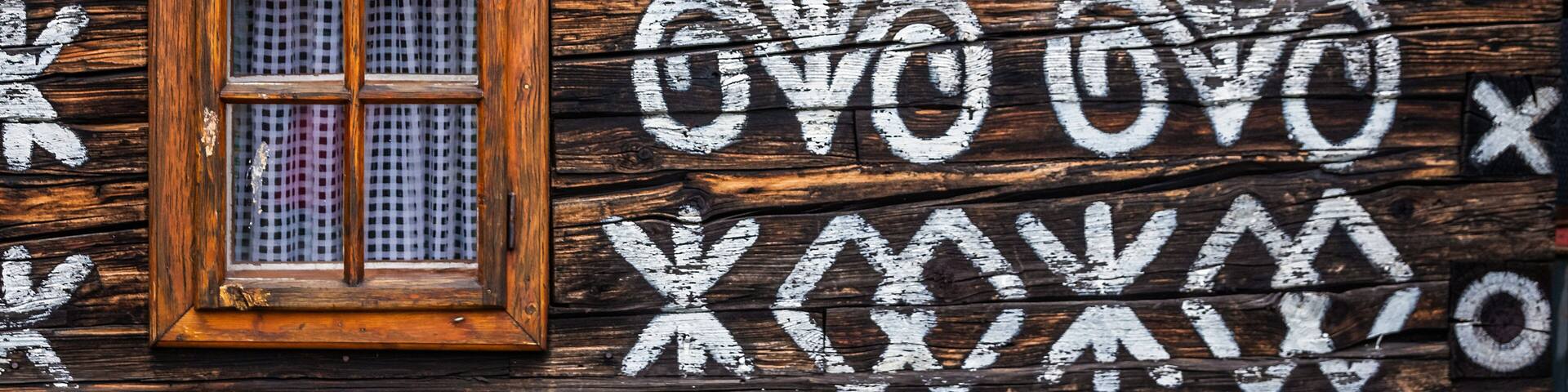 Cicmany village Slovakia