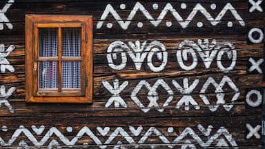 Cicmany village Slovakia