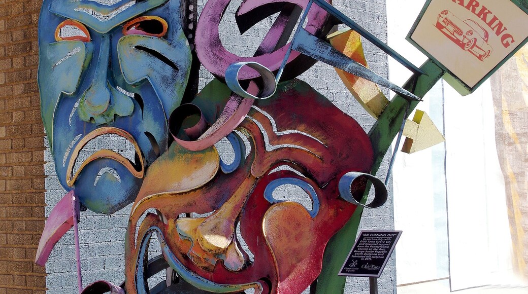 The city has a variety of unique parking identification signs like the one here.