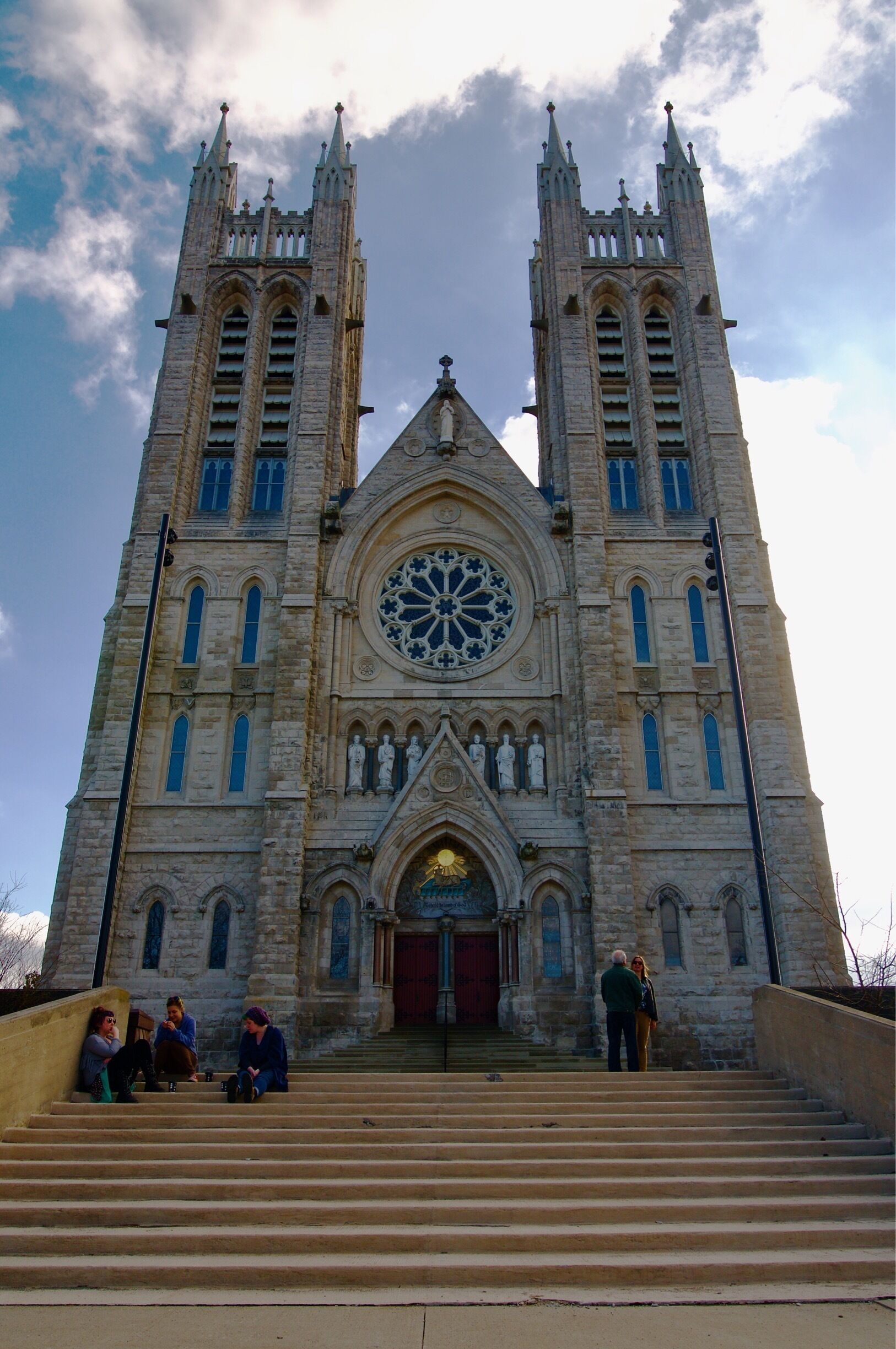 National Historic Sites of Canada: Basilica of Our Lady Immaculate

This is a must see and highest viewpoint from any area in Guelph.
#Canada #Ontario #Guelph #architecture #cathedral #basilica