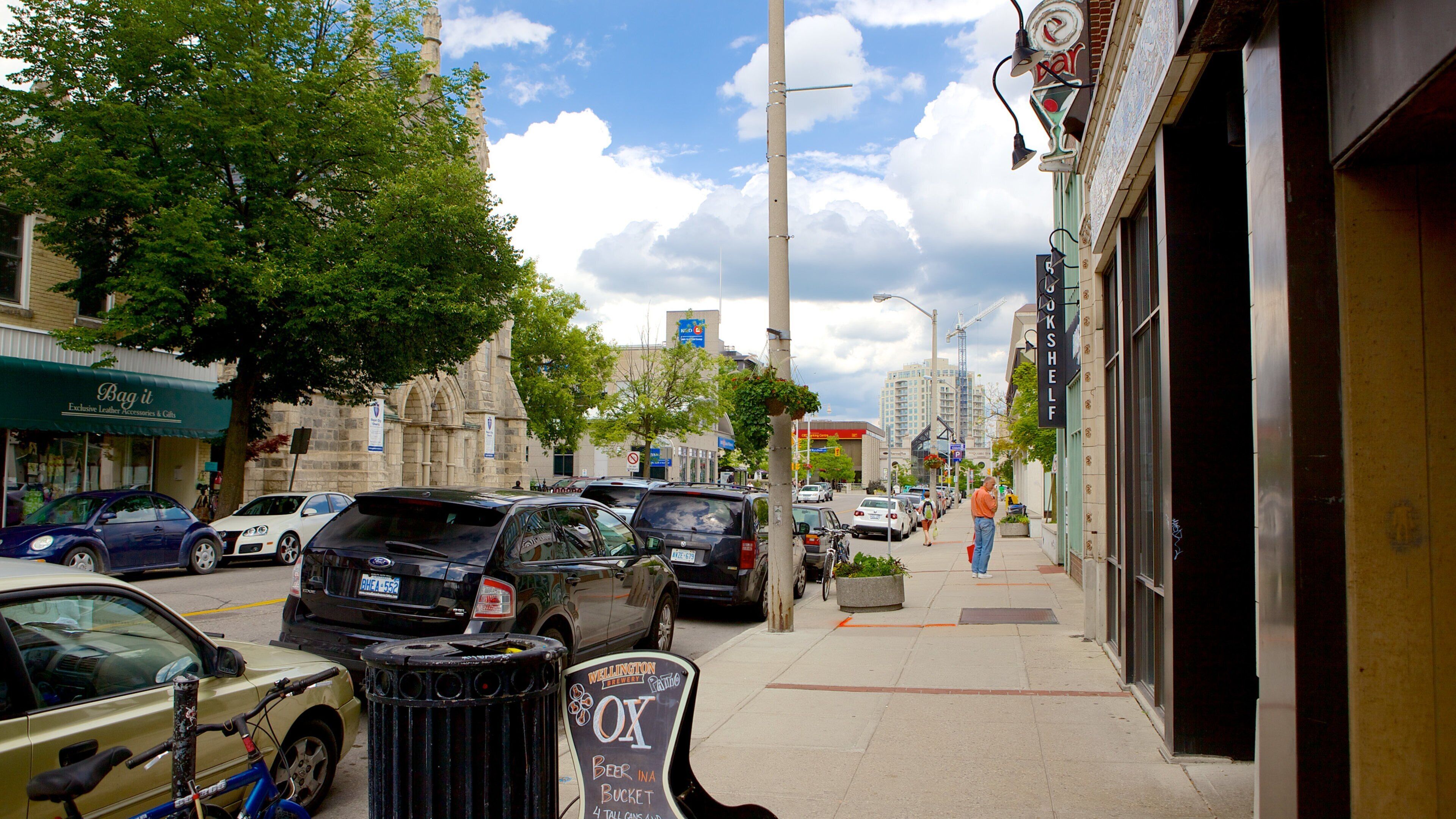 Guelph which includes street scenes