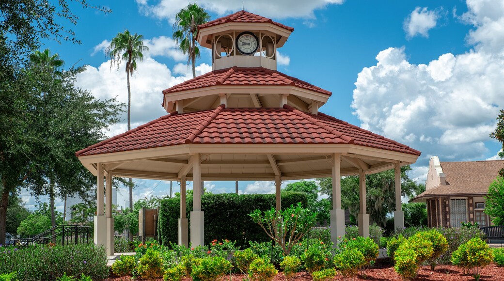 Gazebo located in Haines City, Florida outside of the public library.; Shutterstock ID 1485463565; Purchase Order: -