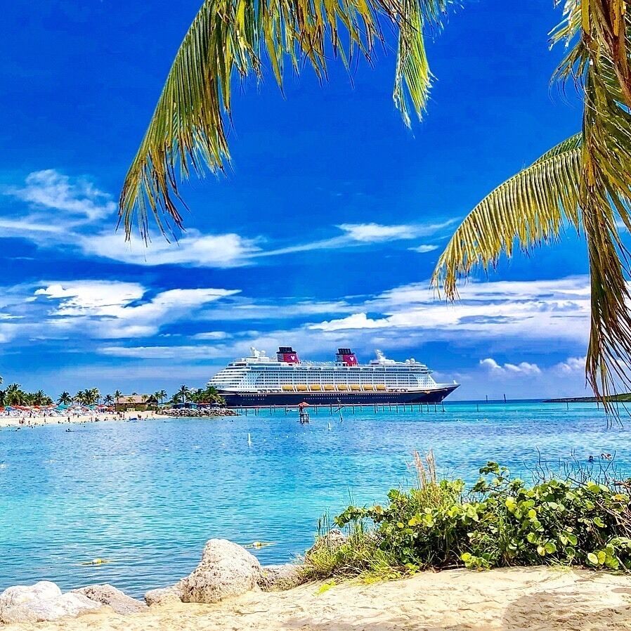 Disney’s Castaway Cay is their island in the Bahamas and a beautiful port to stop at when sailing on the Disney Cruise Line. Great snorkeling and pretty beaches for relaxing! Always a fun #Adventure