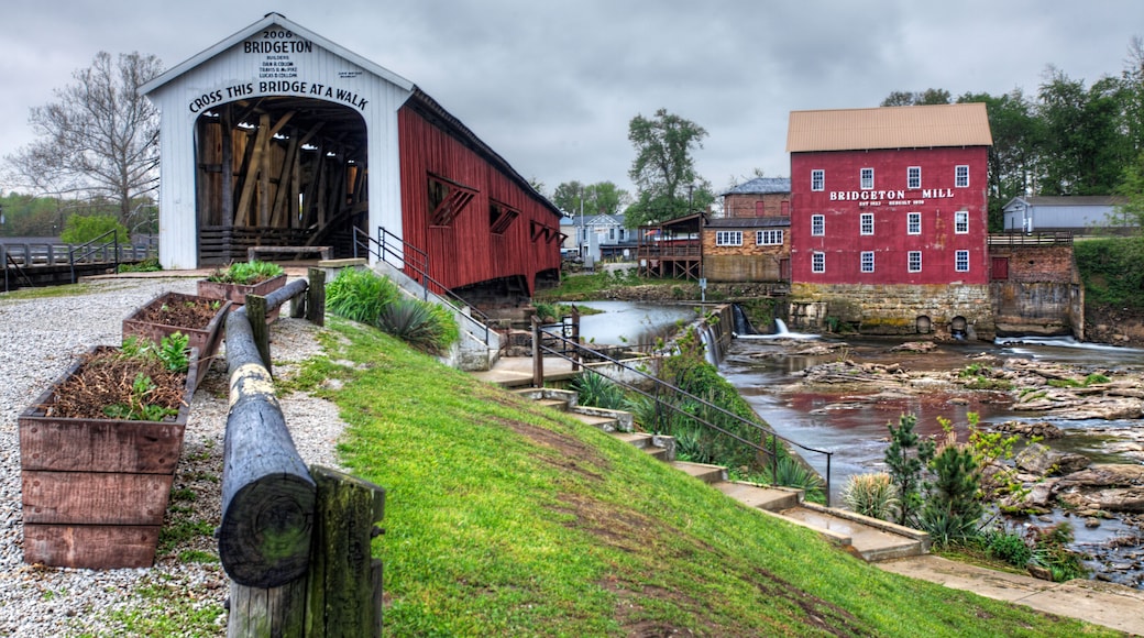 Bridgeton Covered Bridge in Indiana