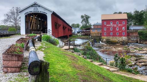 Bridgeton Covered Bridge in Indiana