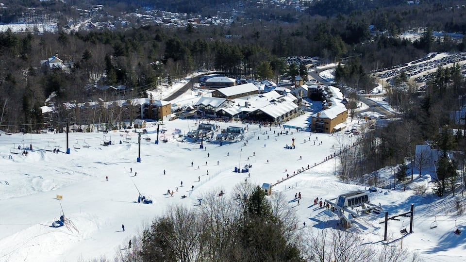 Ski resort in Vermont
