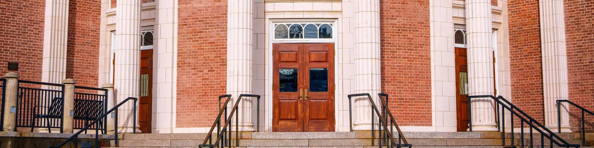 Hamden Memorial Town Hall in Connecticut
