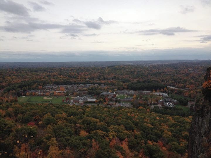 Quinnipiac from Sleeping Giant