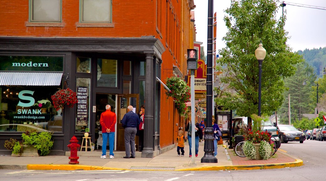 Hamilton featuring a city