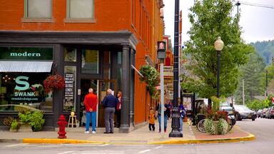 Hamilton mostrando città