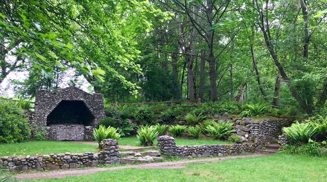 We took a walk around the monastery and found this grotto.