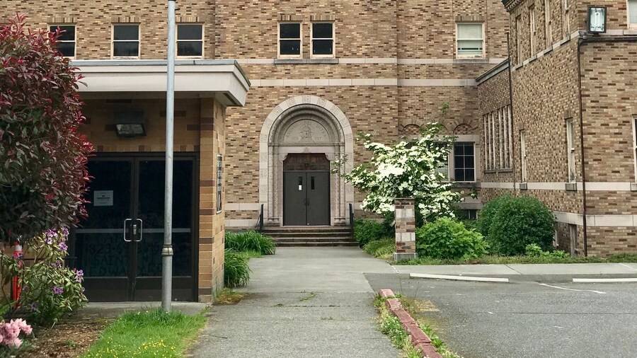 The monastery is an interesting building.