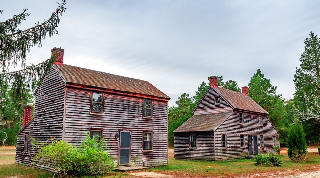 Historic Batsto Village is located in Wharton State Forest in Southern New Jersey. United States.