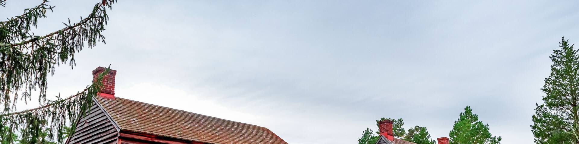 Historic Batsto Village is located in Wharton State Forest in Southern New Jersey. United States.