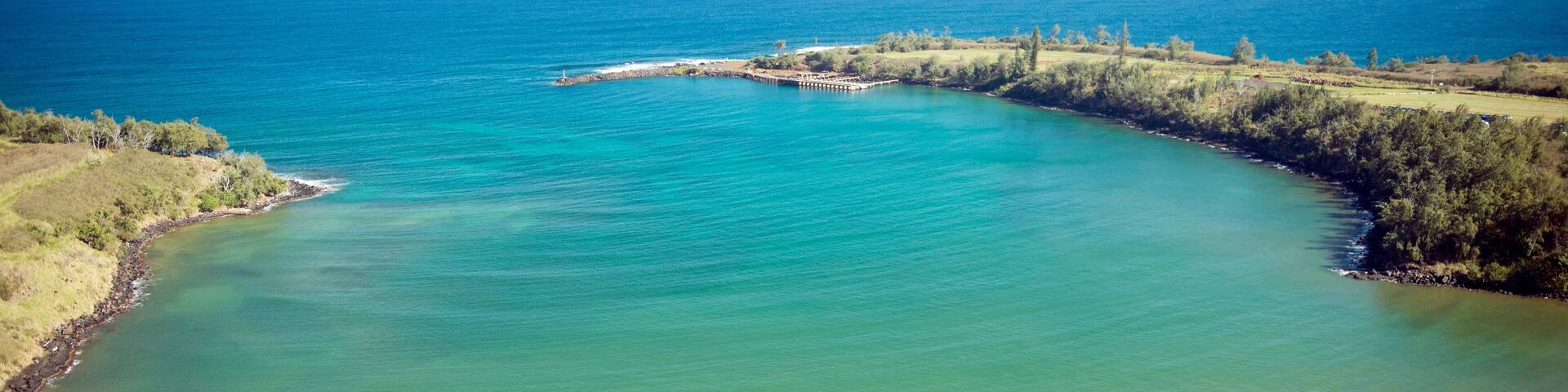 Hanamaulu Bay Aerial, Kauai, Hawaii