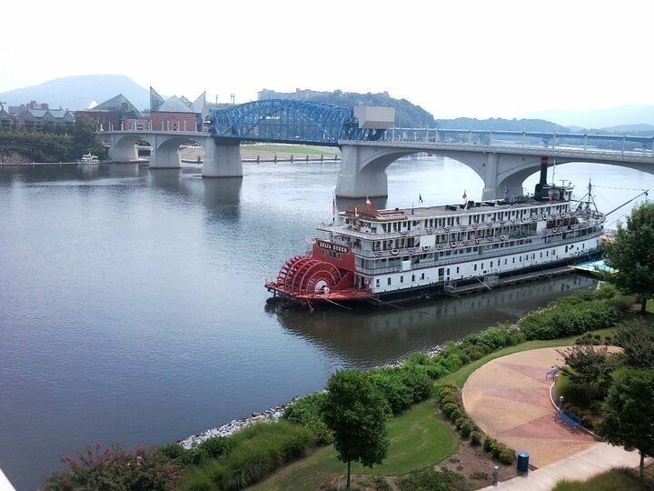 Taken from the Walnut street walk bridge. 