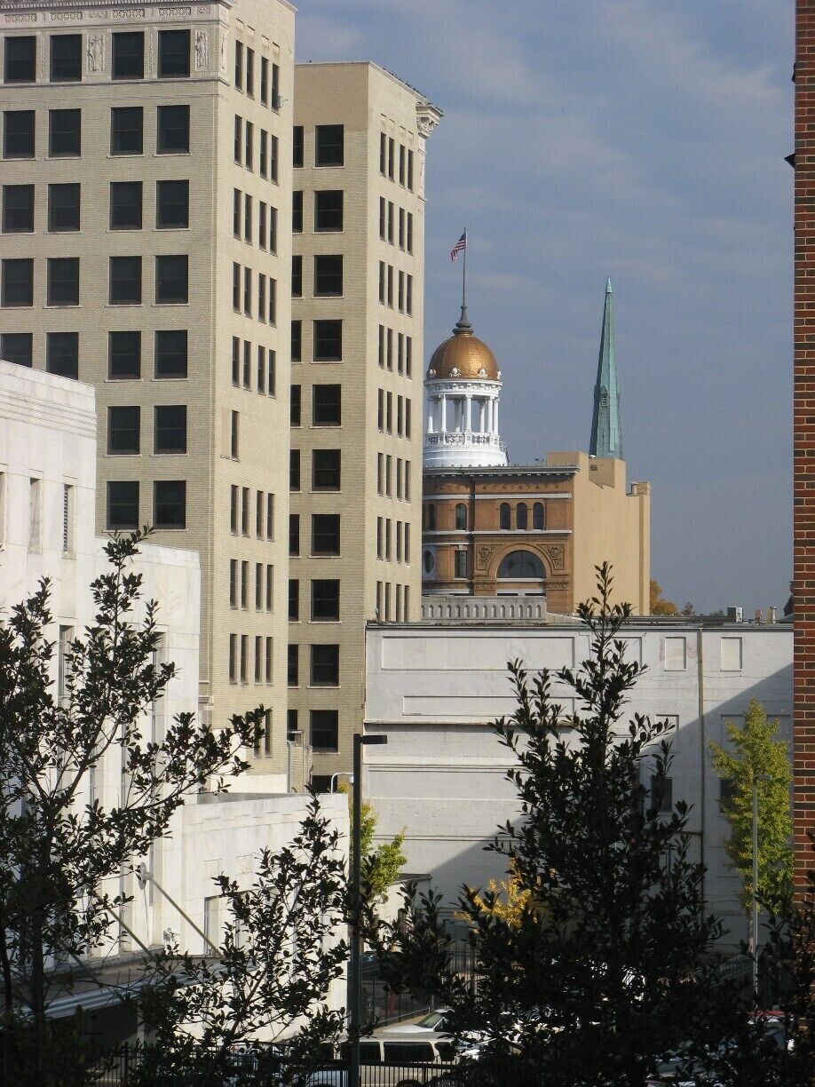 A view of downtown Chattanooga from our room.