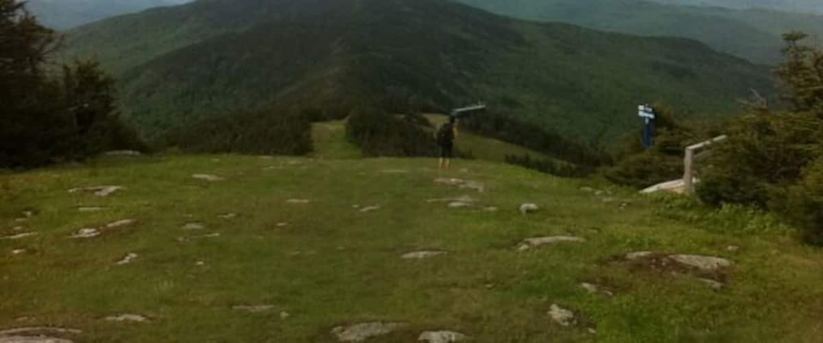 View from Mount Ellen at Sugarbush Ski Area in Summer