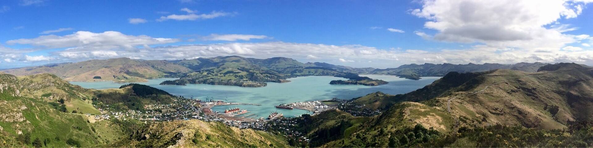 The views from the top of Christchurch Gondola are stunning!
