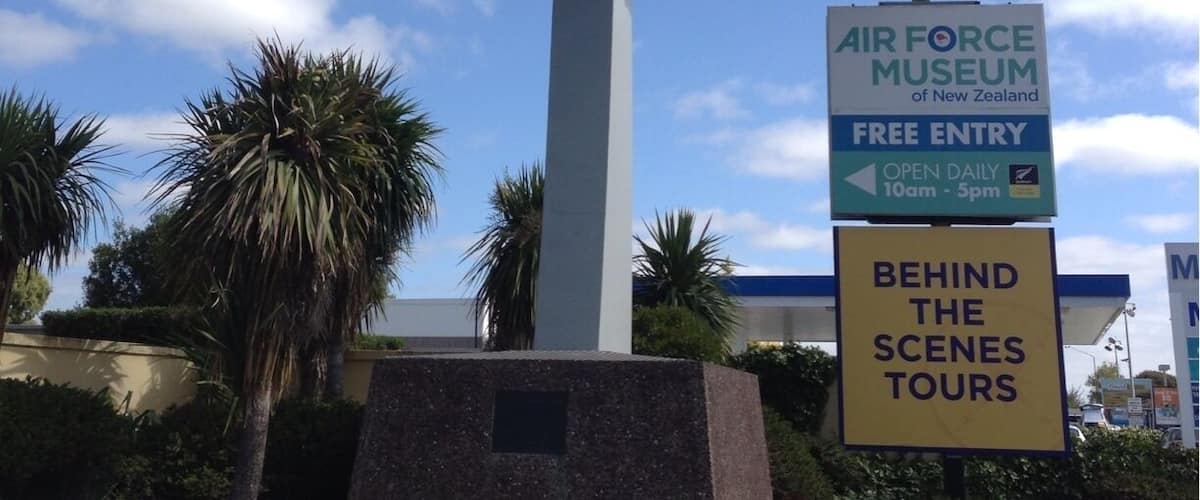 New Zealand Air Force Museum, located in Christchurch (Riccarton, to be exact) NZ. Worth visiting as it has some interesting info about aircraft of New Zealand and its allies. Plus actual planes, jets, and helicopters.