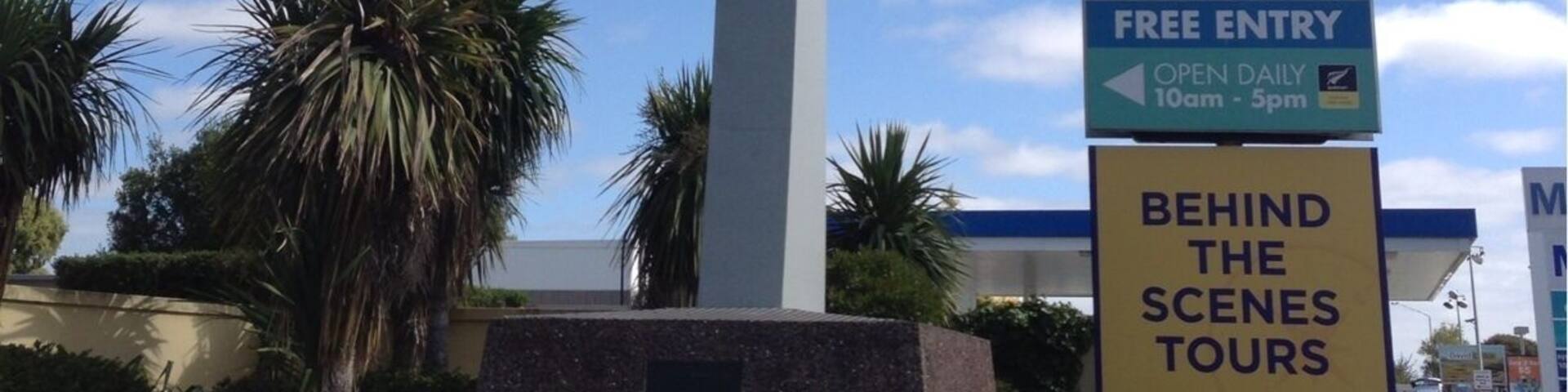 New Zealand Air Force Museum, located in Christchurch (Riccarton, to be exact) NZ. Worth visiting as it has some interesting info about aircraft of New Zealand and its allies. Plus actual planes, jets, and helicopters.