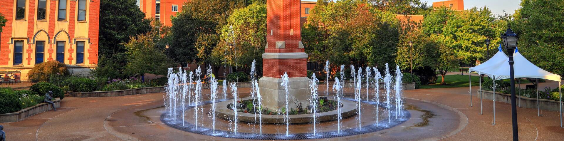 St. Louis, Missouri, USA - August 18, 2017: Saint Louis University in St. Louis, Missouri.