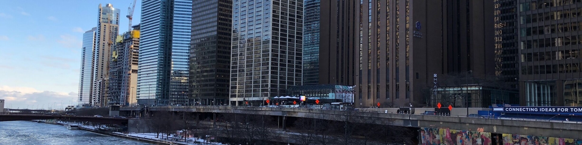 Chicago at New Year is the only way I know Chicago, I have no idea what it looks like without snow and ice!