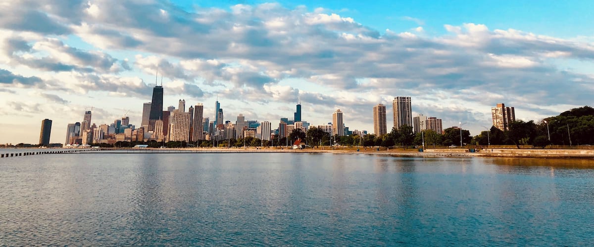 The Chicago Lakefront Bike Trail
This is the Chicago downtown view from Fullerton and LSD trail. It's taken at 6:30am while biking to work. The LSD Bike trail is the best way of hunting for stunning Chicago views along the way. It's a long trail but view makes it all worth. I enjoy the view and fresh breath every morning and evening while commuting to my office.