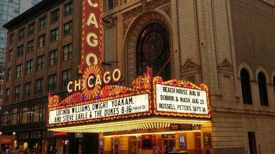 Have been driving across the country for over a week now and managed to rest up a bit and visit downtown Chicago. Spent the day looking for this iconic piece and finally found it. The Chicago Theatre was built in 1921 and was originally named the Balaban and Katz Chicago Theatre. This building has become the unofficial landmark for Chicago representing the rich arts and music culture Chicago is known for. In 1979 the building was added to the list of historic buildings, and later in 1983 was added as an official landmark for the City of Chicago.