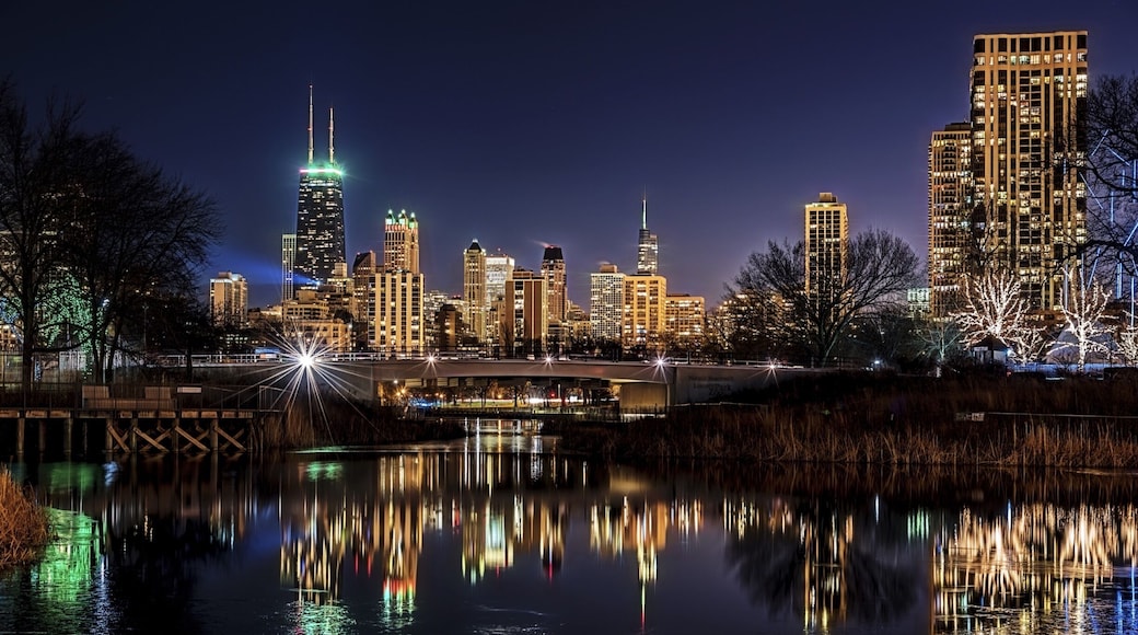 Great view of the city at Christmas time they light up the zoo. It's a great thing to do during the holidays
#URBANJUNGLE